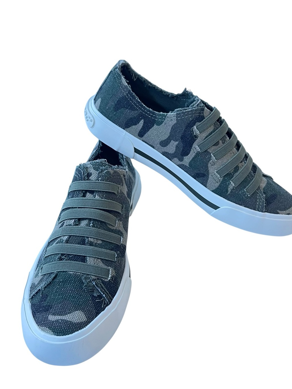 Rocket Dog Jokers Soldier Camo Cotton Loafers Womens Size 6.5 New